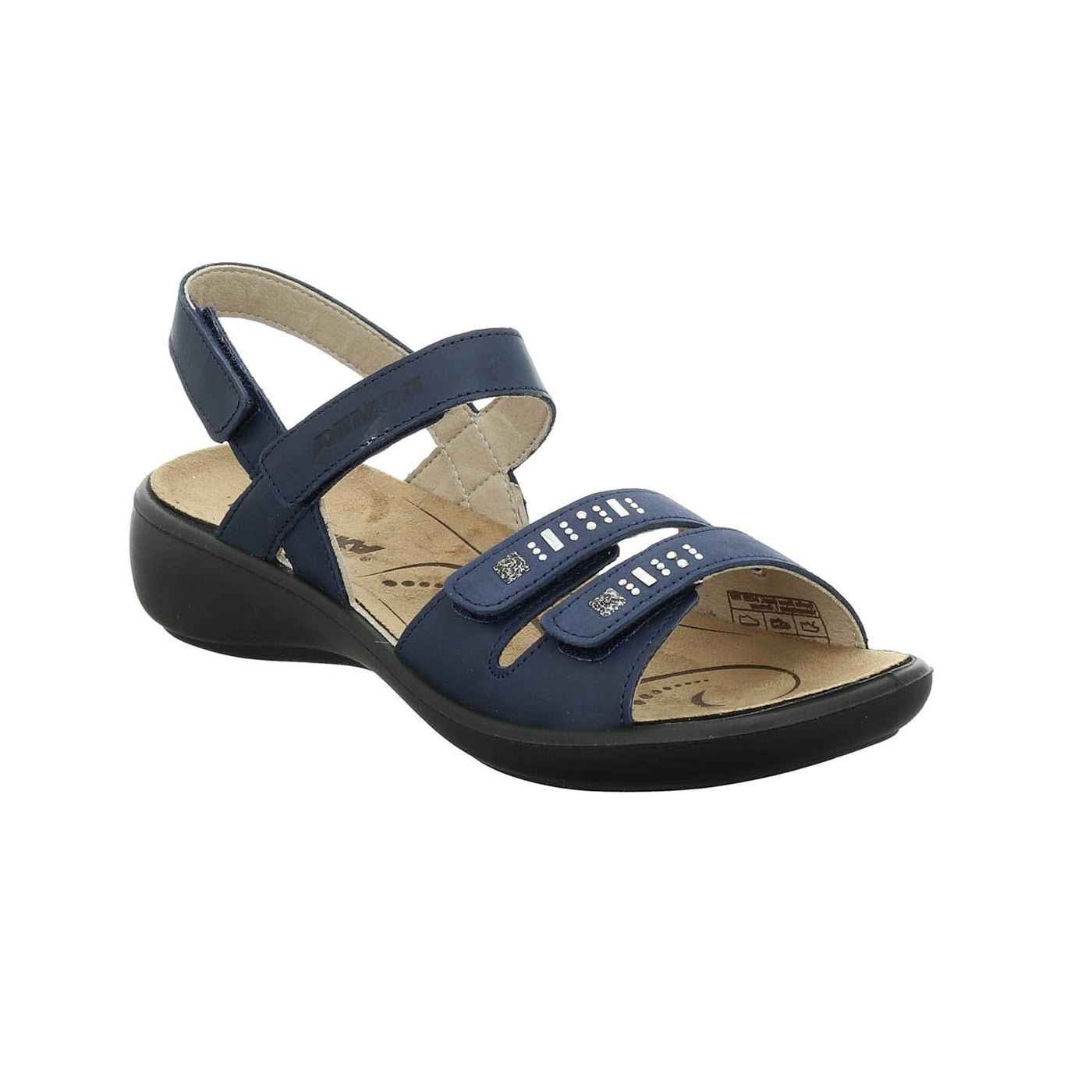 Romika Ibiza 86 | Chaussures confortables - 35 / Bleu - Sandales dame
