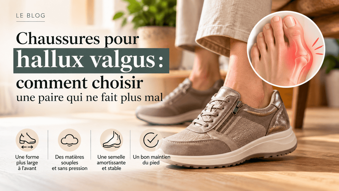 Chaussures pour hallux valgus : comment choisir une paire qui ne fait plus mal - Chaussures Raoul