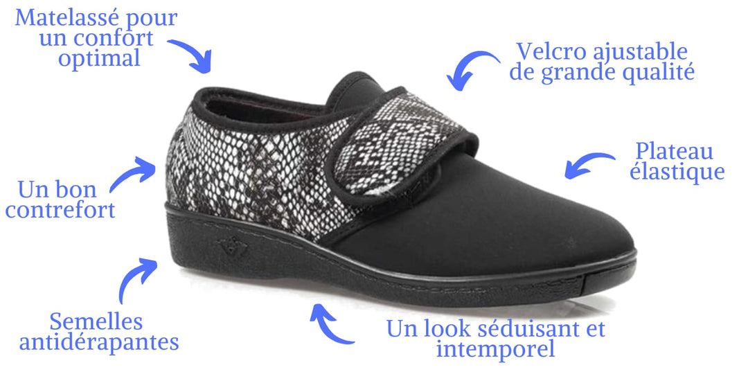 Pantoufles élastiques – Le best-seller confort chez Chaussures Raoul - Chaussuresraoul