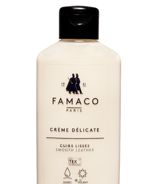 Crème délicate - Nettoie, nourrit le cuir et fait briller