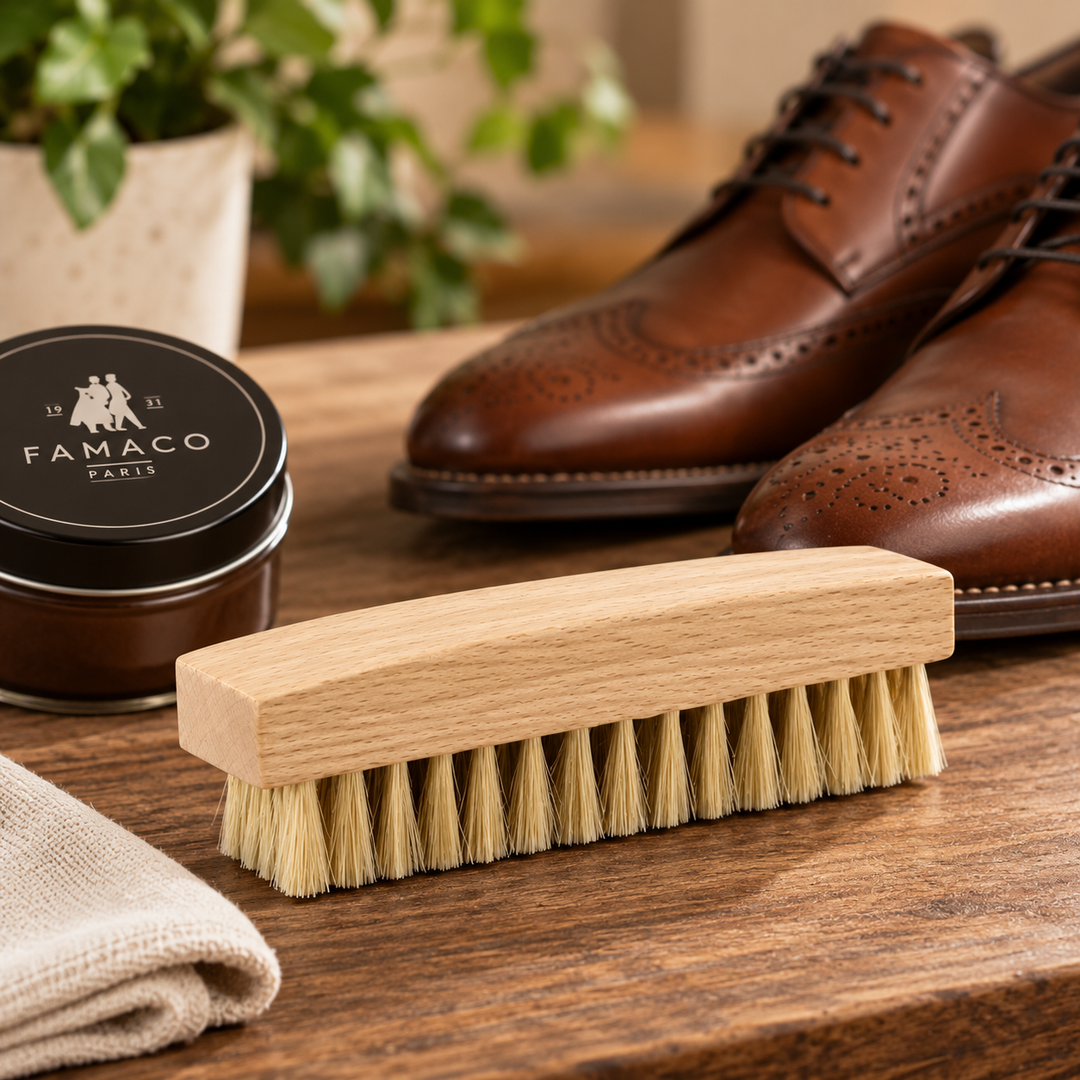 Brosse à reluire simple pour chaussures