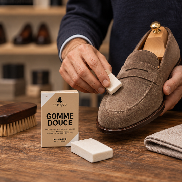 Gomme daim &amp; nubuck
