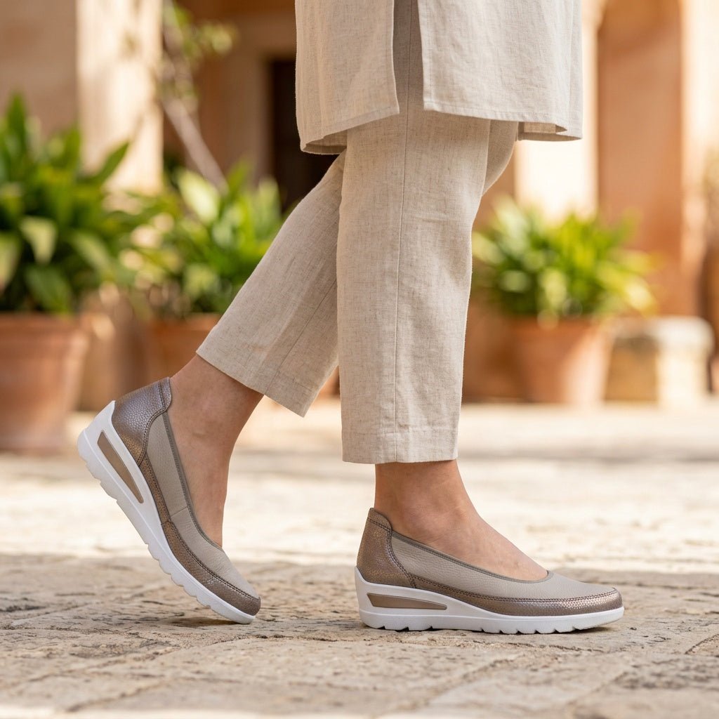 ARA 50664 - 08 - Ballerines - Chaussuresraoul - orthopédique - semelles - chaussures - Ara