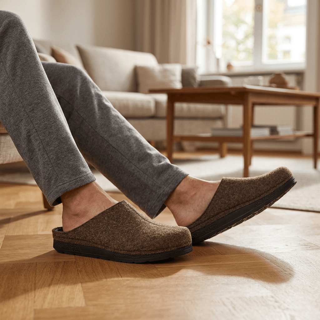 Berkemann Nils 01958 - Pantoufles homme - Chaussuresraoul - orthopédique - semelles - chaussures - Berkemann