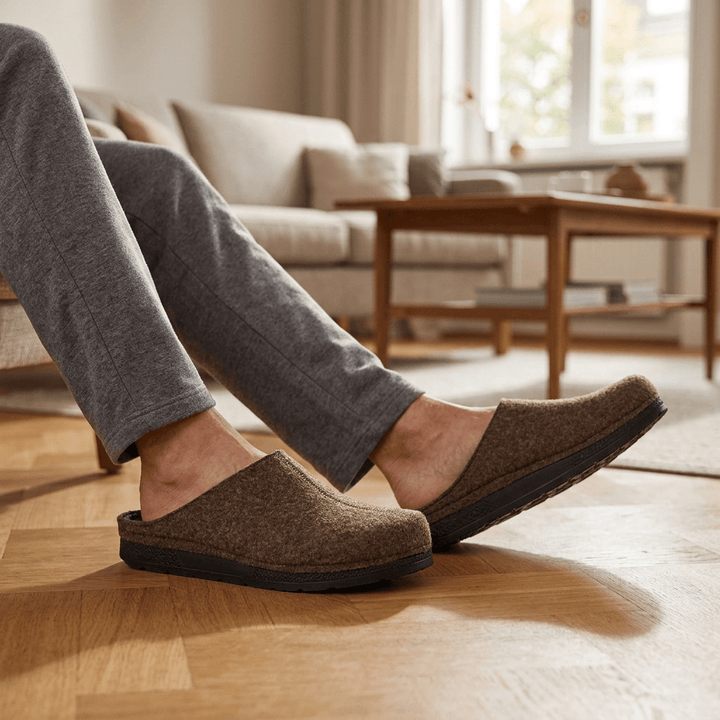 Berkemann Nils 01958 - Pantoufles homme - Chaussuresraoul - orthopédique - semelles - chaussures - Berkemann