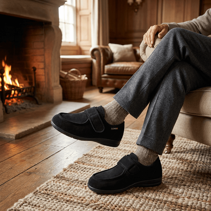 Calzamedi 3081 - Pantoufles homme - Chaussuresraoul - orthopédique - semelles - chaussures - Calzamedi