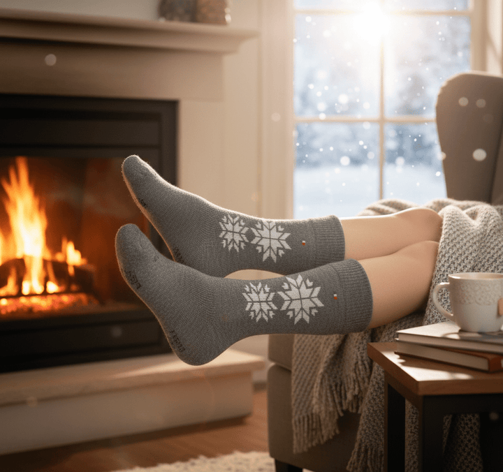Chaussette "Snow" de chez Perrin - Accessoires - Chaussuresraoul - orthopédique - semelles - chaussures - Perrin