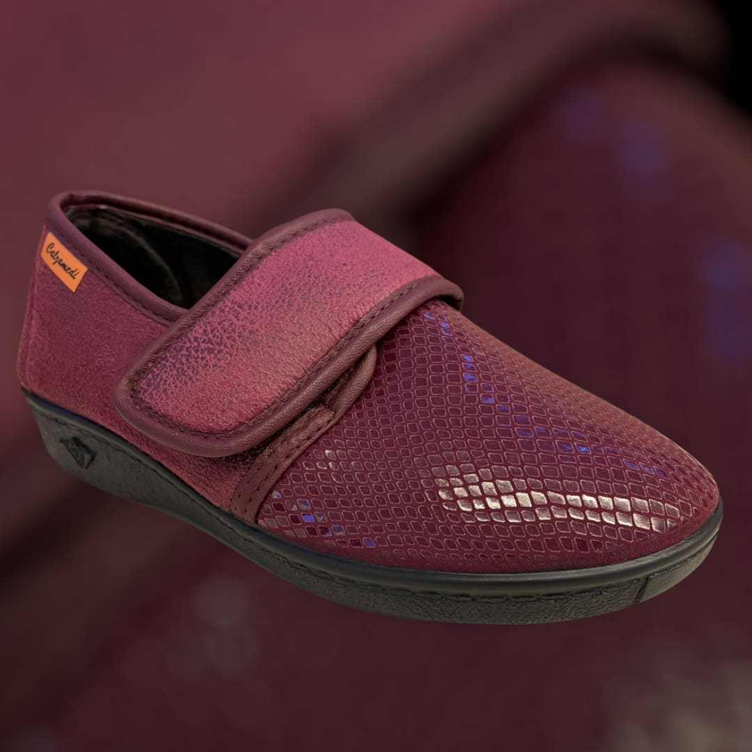 Chaussons / Pantoufles élastiques - Pantoufles dame - Chaussuresraoul - #orthopédique# - #semelles# - #chaussures# - Calzamedi