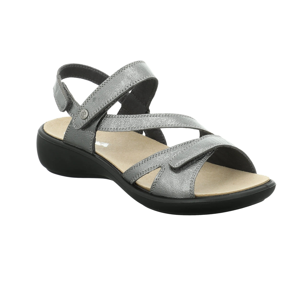 Romika Ibiza 105 | Chaussures confortables - 35 / Gris - Sandales dame