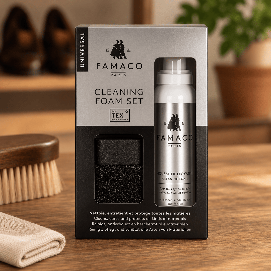 Cleaning set pour chaussures - Accessoires - Chaussuresraoul - orthopédique - semelles - chaussures - Famaco