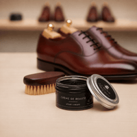 Crème de soin pour cuir noir – Nourrit, ravive & fait briller