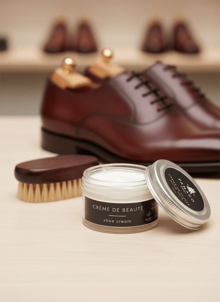 Crème de soin pour cuir – Nourrit, ravive & fait briller - Accessoires - Chaussuresraoul - orthopédique - semelles - chaussures - Chaussuresraoul