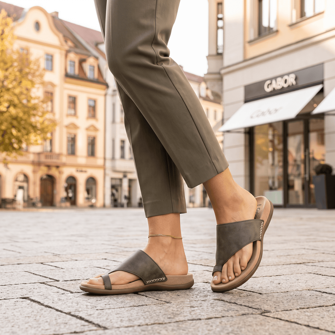 Gabor 1001.01 - Sandales dame - Chaussuresraoul - orthopédique - semelles - chaussures - Gabor