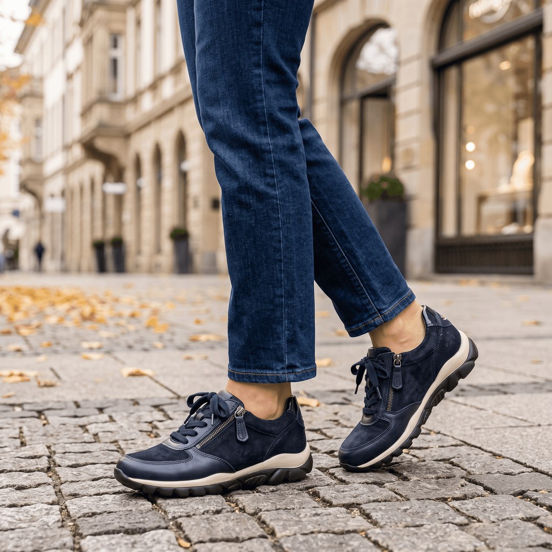 Gabor Rollingsoft 0100.01 - Chaussures à tirette dame - Chaussuresraoul - orthopédique - semelles - chaussures - Gabor