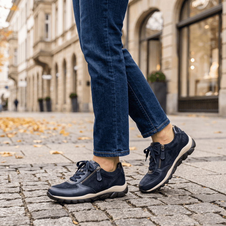 Gabor Rollingsoft 0100.01 - Chaussures à tirette dame - Chaussuresraoul - orthopédique - semelles - chaussures - Gabor