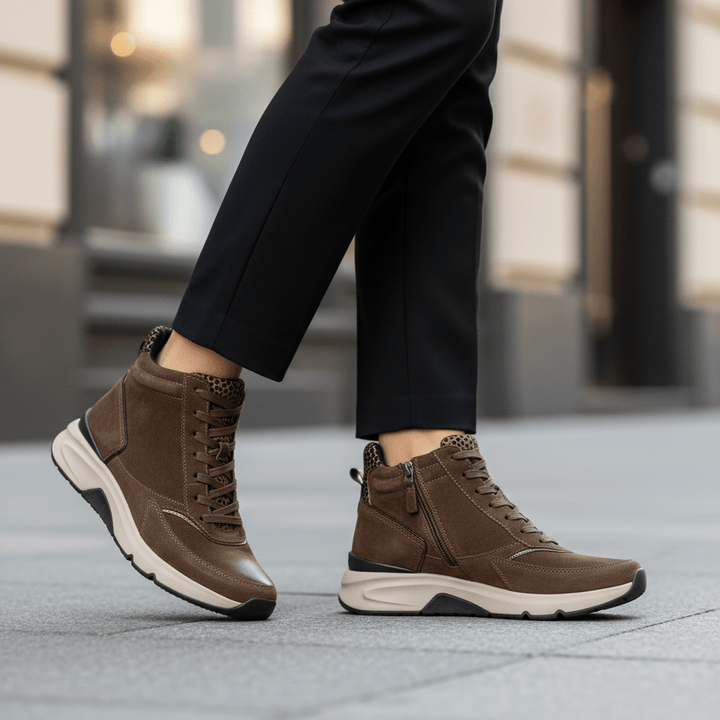 Gabor Rollingsoft 76.887 - Chaussures à tirette dame - Chaussuresraoul - orthopédique - semelles - chaussures - Gabor