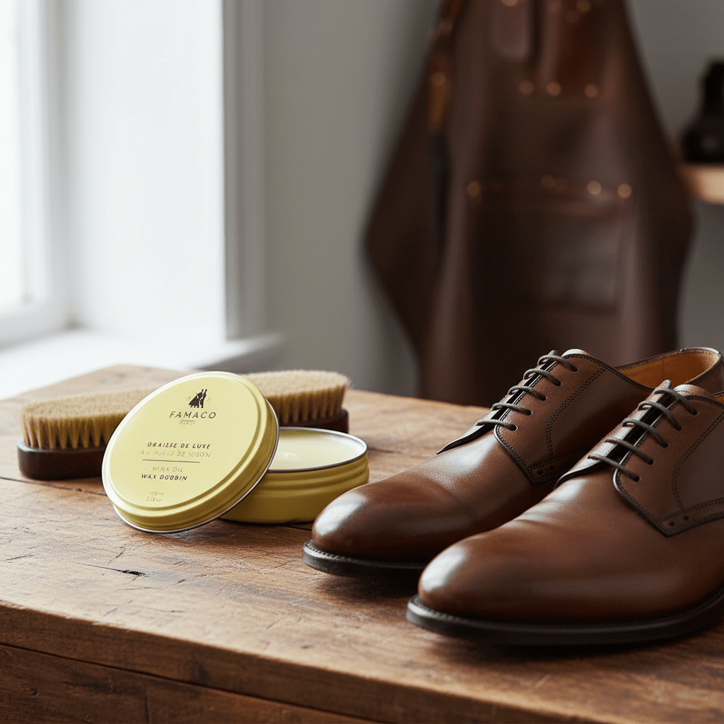 Graisse de luxe pour chaussures en cuir - Accessoires - Chaussuresraoul - orthopédique - semelles - chaussures - Chaussuresraoul