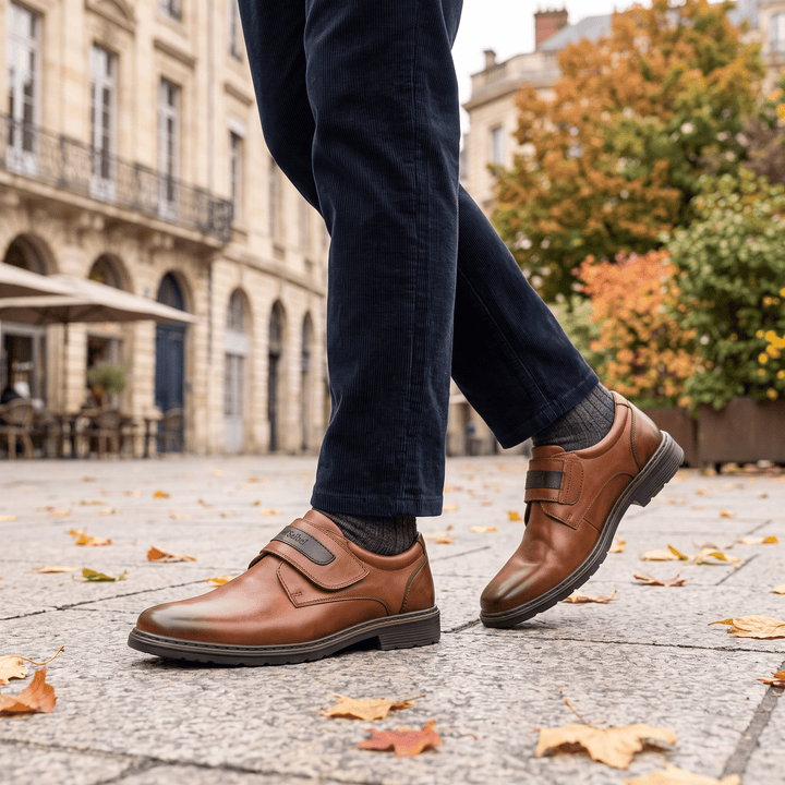 Josef Seibel Alastair 02 - Chaussures à velcro homme - Chaussuresraoul - orthopédique - semelles - chaussures - Josef Seibel