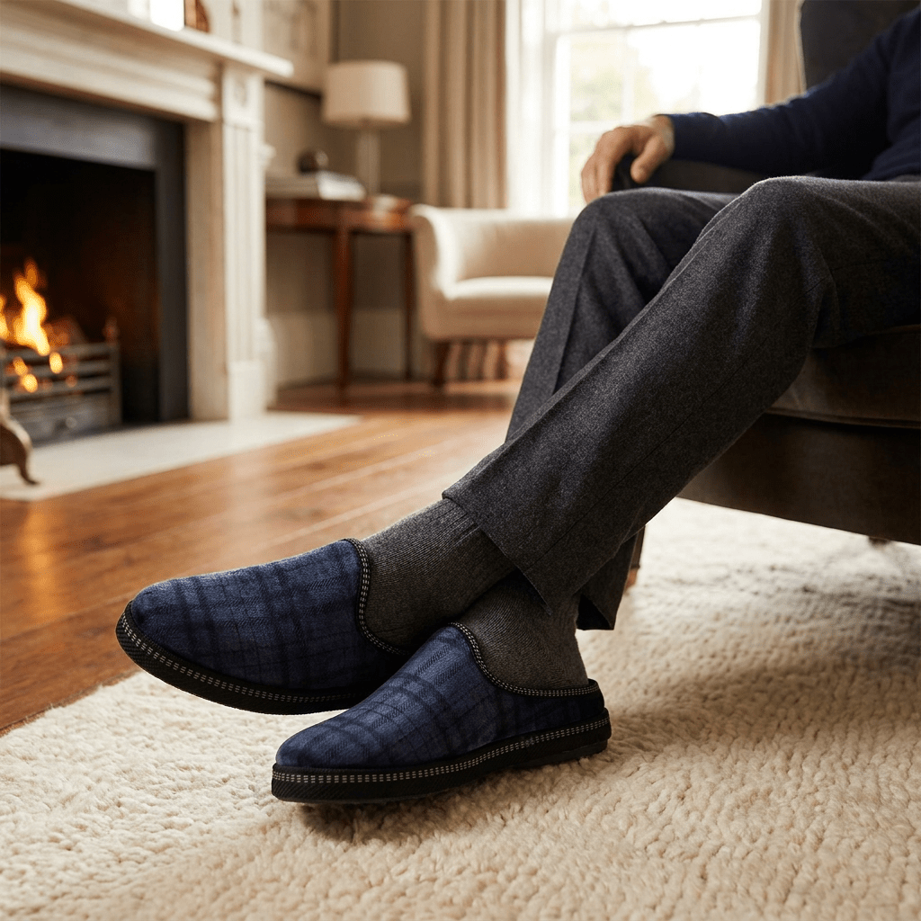 Josef Seibel Clemens 02 - Pantoufles homme - Chaussuresraoul - orthopédique - semelles - chaussures - Josef Seibel