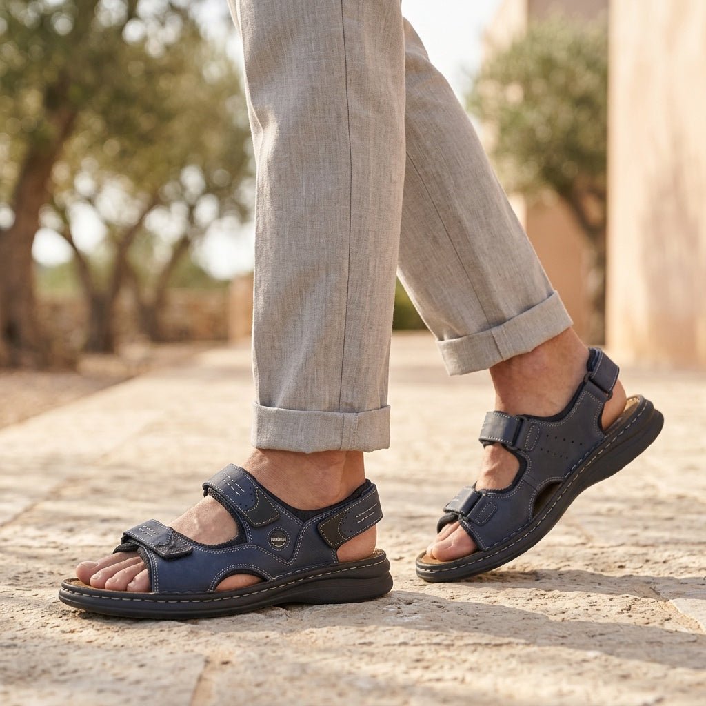 Josef Seibel Franklyn - Sandales homme - Chaussuresraoul - orthopédique - semelles - chaussures - Josef Seibel