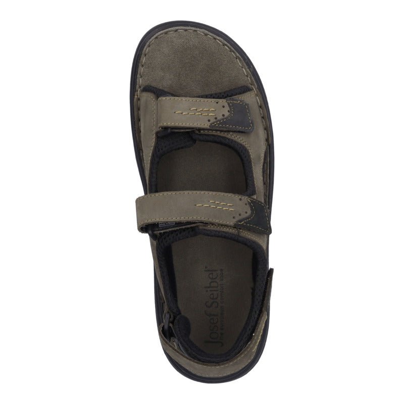 Josef Seibel Franklyn - Sandales homme - Chaussuresraoul - orthopédique - semelles - chaussures - Josef Seibel