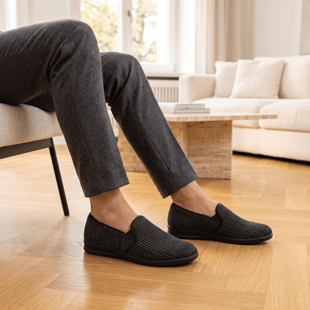 J.Seibel Belfort 88 - Pantoufles homme - Chaussuresraoul - orthopédique - semelles - chaussures - Josef Seibel