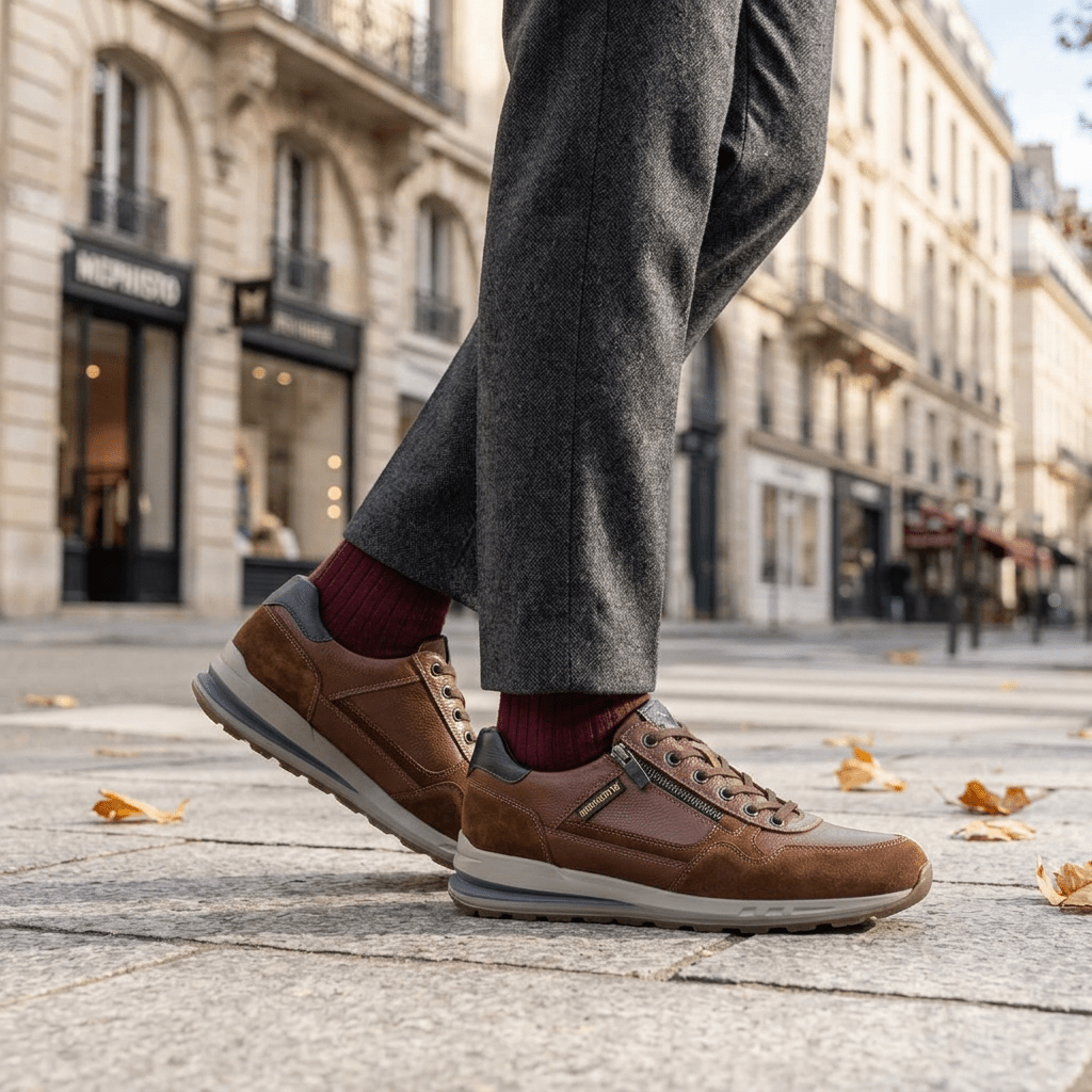 Mephisto Bradley - Chaussures à tirette homme - Chaussuresraoul - orthopédique - semelles - chaussures - Mephisto
