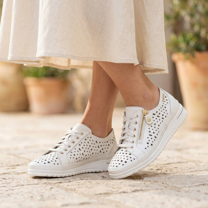 Mephisto June Perf - Chaussures à tirette dame - Chaussuresraoul - orthopédique - semelles - chaussures - Mephisto