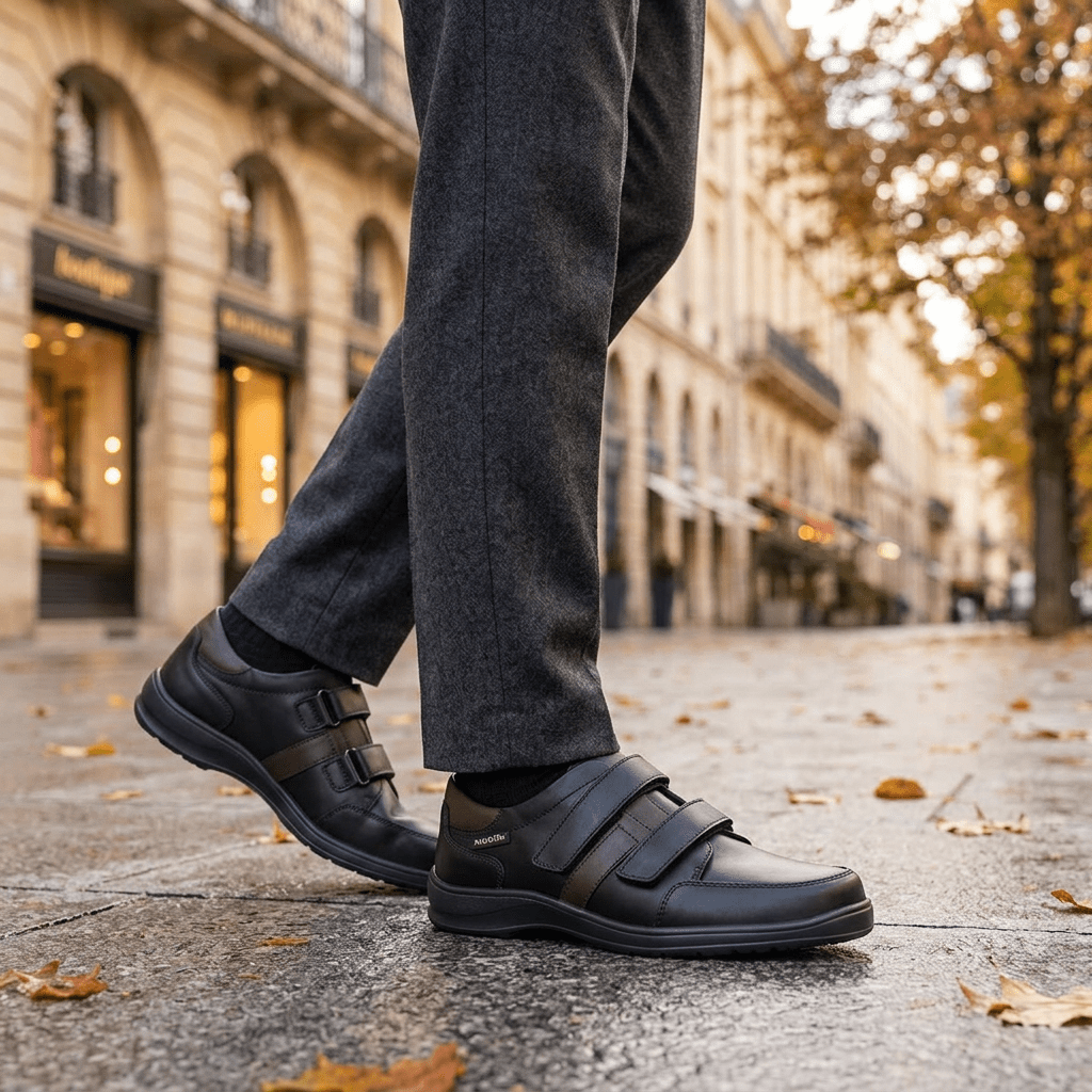 Mephisto Mobils Eymar - Chaussures à velcro homme - Chaussuresraoul - orthopédique - semelles - chaussures - Mobils