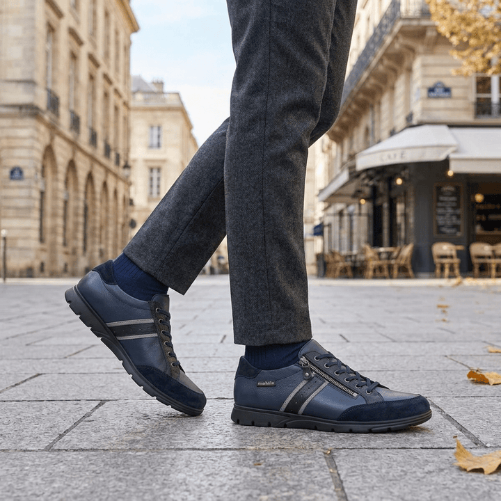 Mephisto Mobils Kristof - Chaussures à tirette homme - Chaussuresraoul - orthopédique - semelles - chaussures - Mobils