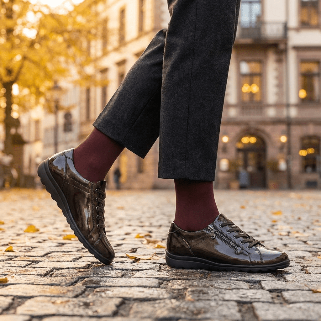 Mephisto Mobils Nyma - Chaussures à tirette dame - Chaussuresraoul - orthopédique - semelles - chaussures - Mobils