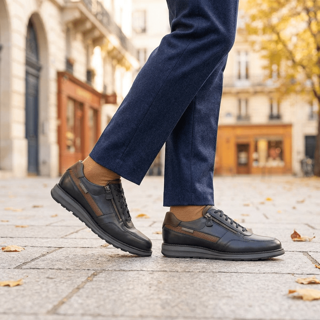 Mephisto Remi - Chaussures à tirette homme - Chaussuresraoul - orthopédique - semelles - chaussures - Mephisto