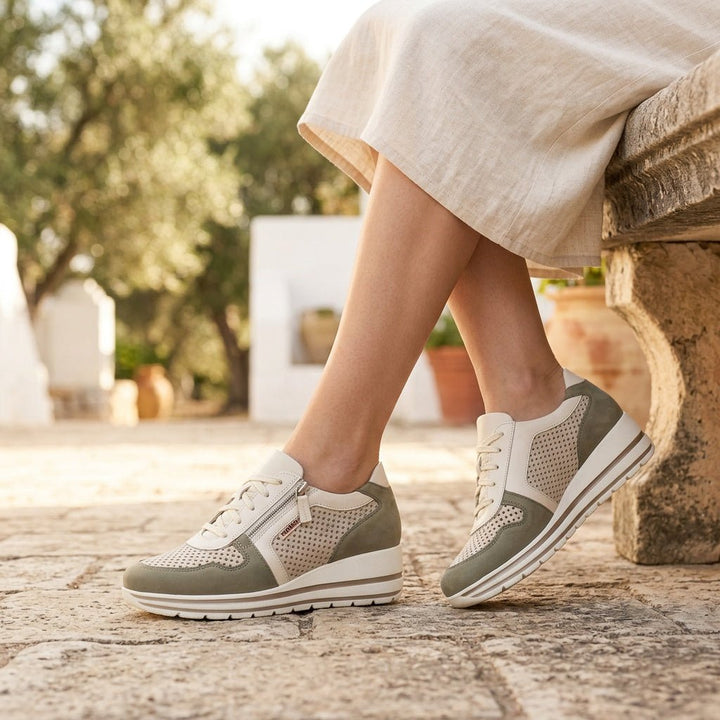 Mobils Abby Perf - Chaussures à tirette dame - Chaussuresraoul - orthopédique - semelles - chaussures - Mobils
