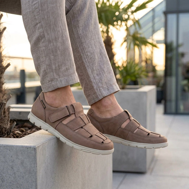 Mobils Kenneth - Chaussures à velcro homme - Chaussuresraoul - orthopédique - semelles - chaussures - Mobils