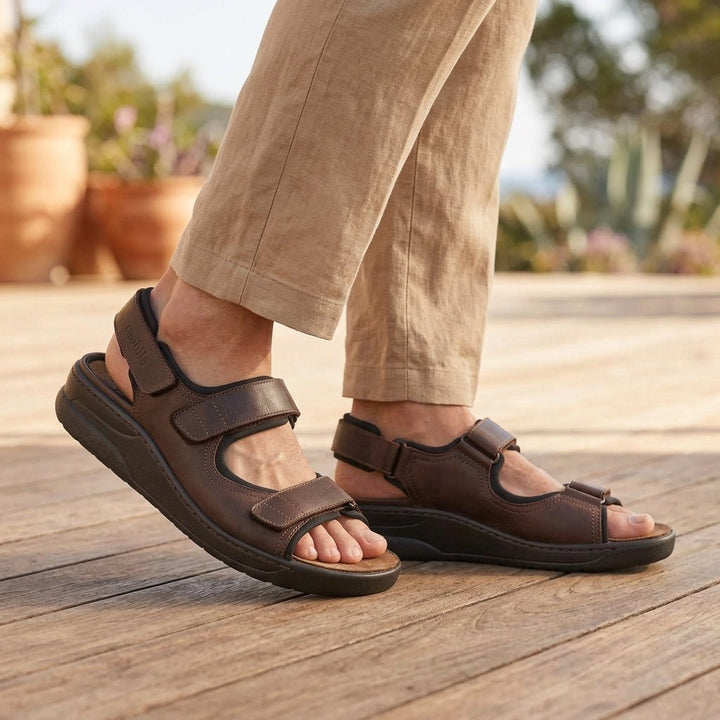 Mobils Valden - Sandales homme - Chaussuresraoul - orthopédique - semelles - chaussures - Mobils