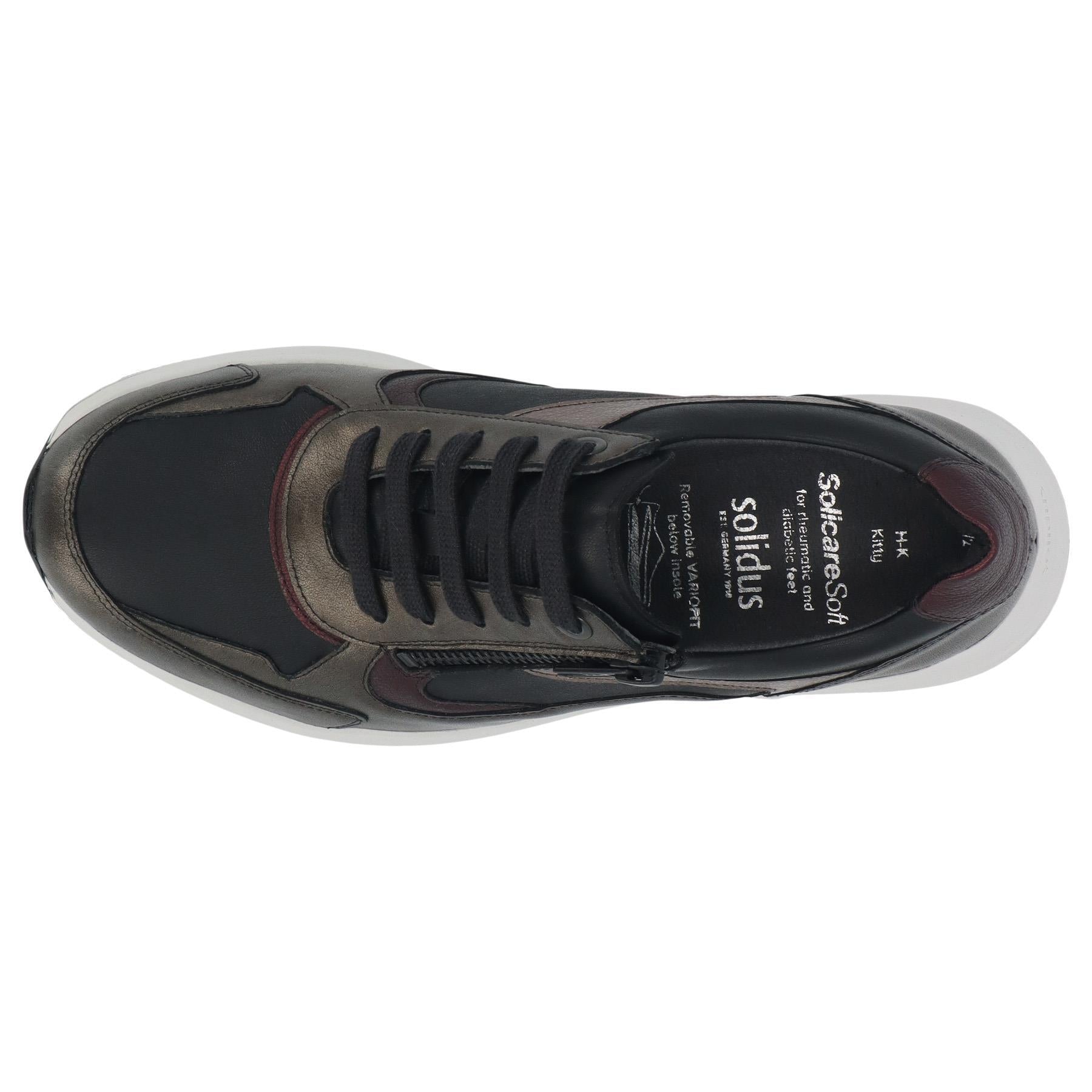 Solidus Kitty - Chaussures à tirette dame - Chaussuresraoul - orthopédique - semelles - chaussures - Solidus