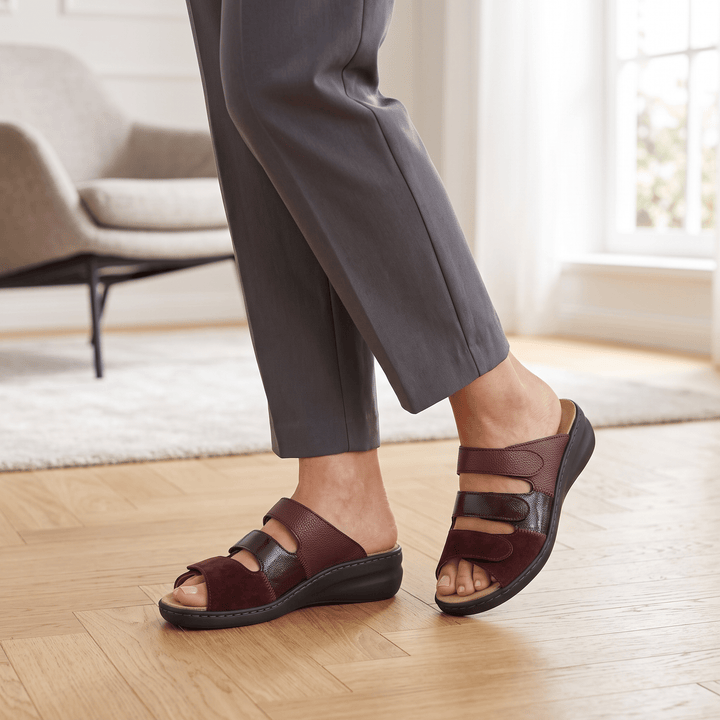 Solidus Spezial 21154-5036 - Pantoufles dame - Chaussuresraoul - orthopédique - semelles - chaussures - Solidus