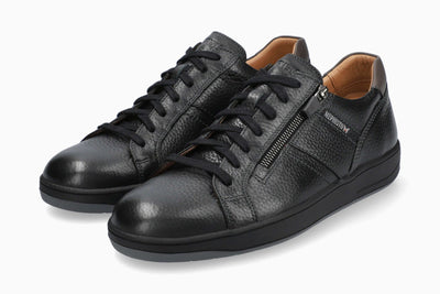 Mephisto Henrik | Chaussures confortables - Noir / 6 - Chaussures à tirette homme