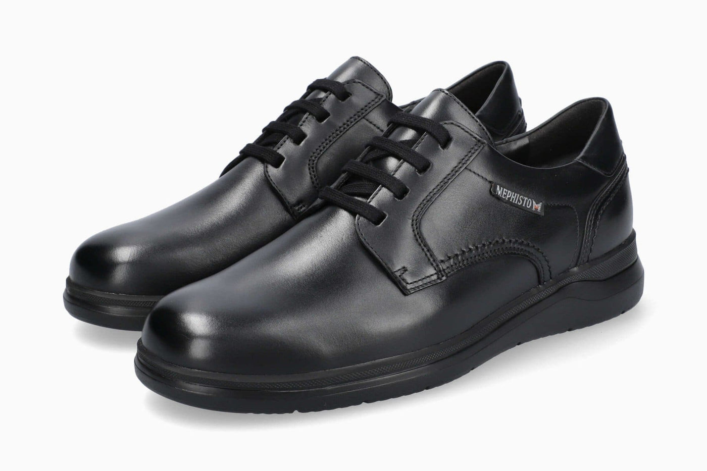 Mephisto Almeric | Chaussures confortables - Noir / 5.5 - Chaussures à lacets homme