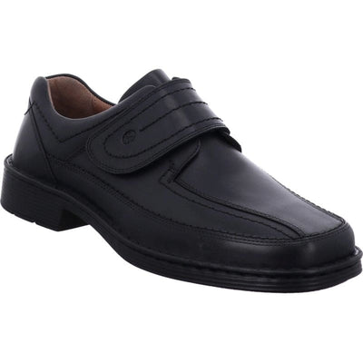 Josef Seibel Bradfjord 06 | Chaussures confortables - Noir / 39 - Chaussures à velcro homme
