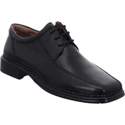 Josef Seibel Maurice | Chaussures confortables - Noir / 39 - Chaussures à lacets homme