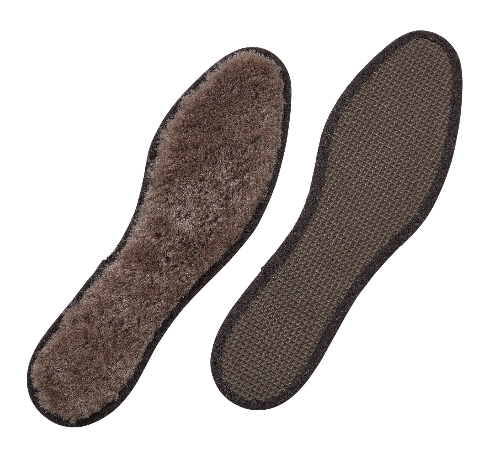 Semelles chaudes en laine - Pantoufles dame - Chaussuresraoul