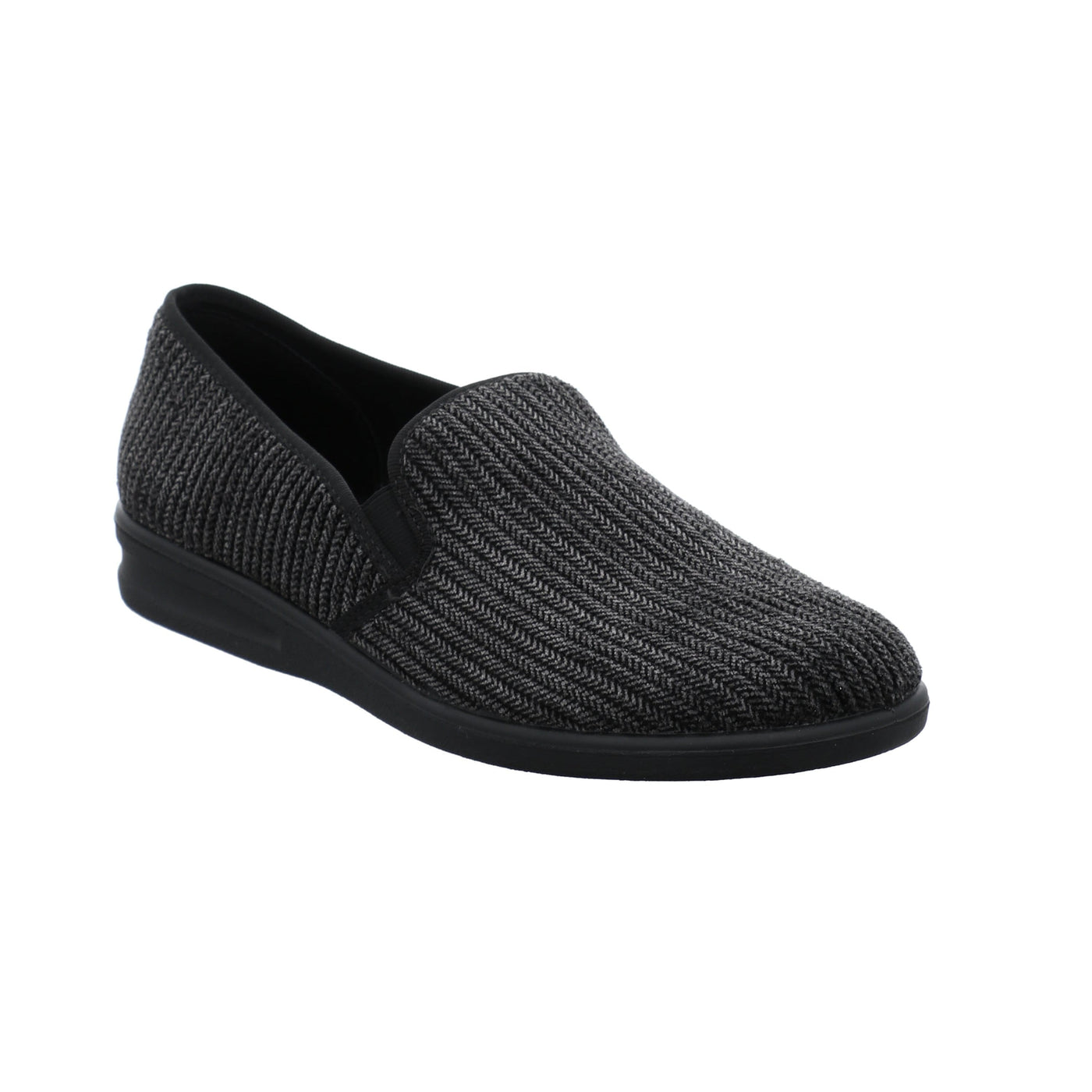 Romika Westland Belfort 122 | Chaussures confortables - 40 / Noir - Pantoufles homme